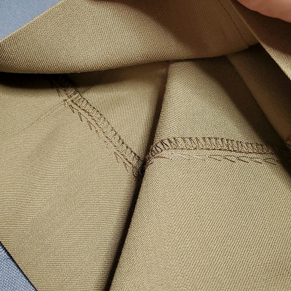 Gala Pure New Wool Men's Pleated Trousers - Size W34 L31 (can be lengthened) - Picture 10 of 10